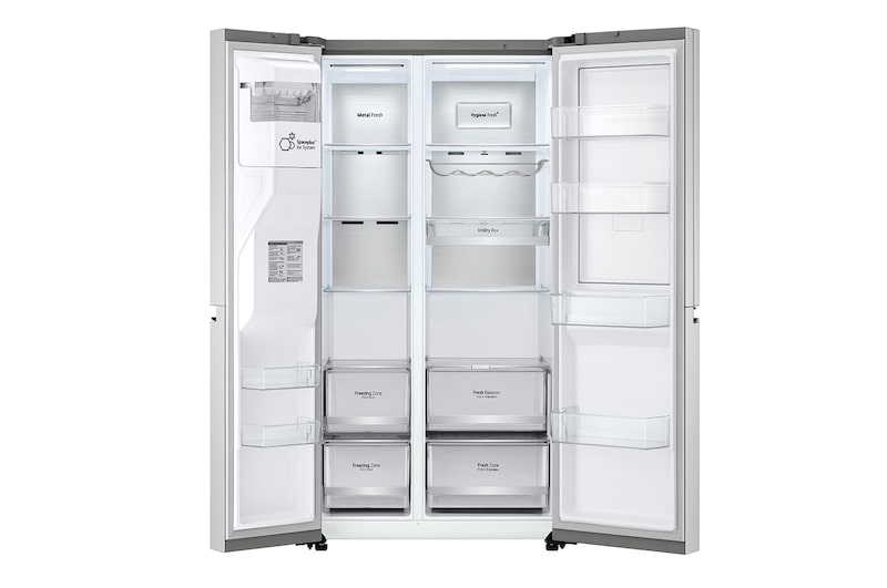 LG Geladeira Smart LG Side by Side Door-in-Door™ UVnano™ 611 litros 220V Motor Inverter GC-J257CSF1, GC-J257CSF1