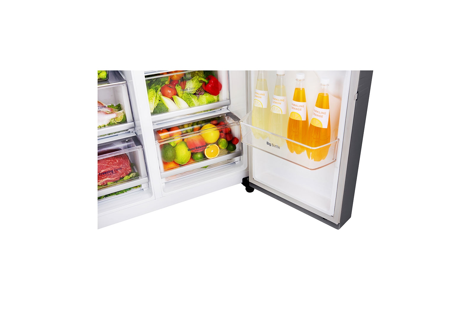 LG Geladeira Smart LG Side by Side 601 litros - GC-L247SLU1 - Motor Inverter, GC-L247SLU1