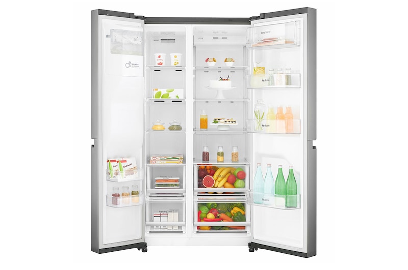 LG Geladeira Smart LG Side by Side 601 litros - GC-L247SLU1 - Motor Inverter, GC-L247SLU1