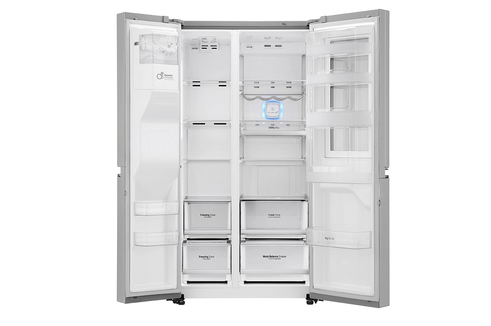 LG Geladeira Side by Side InstaView Door-in-Door™ 601L com Hygiene Fresh+™, GC-X247CSAV