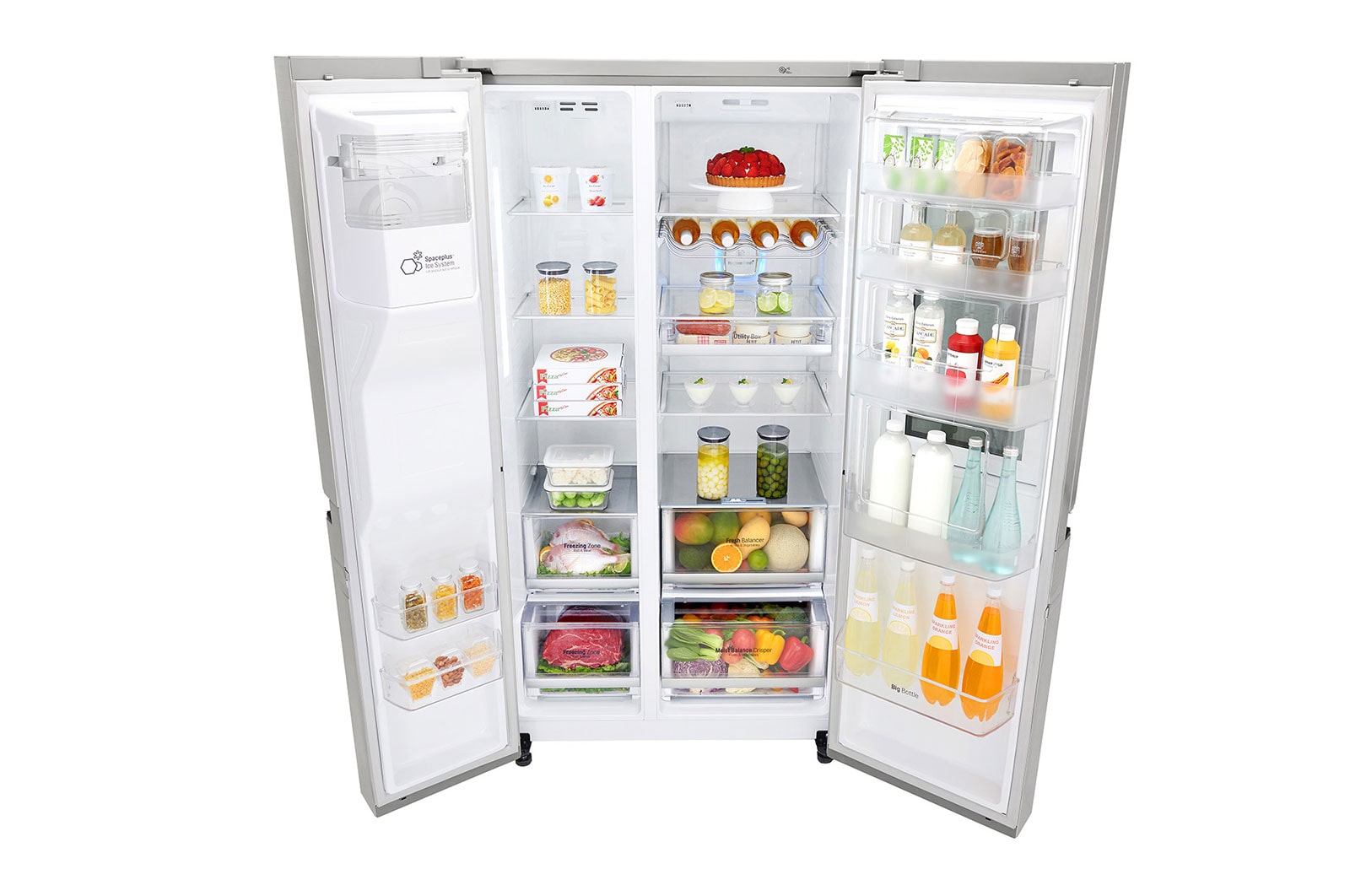 LG Geladeira Side by Side InstaView Door-in-Door™ 601L com Hygiene Fresh+™, GC-X247CSAV