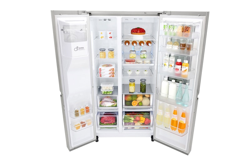 LG Geladeira Side by Side InstaView Door-in-Door™ 601L com Hygiene Fresh+™, GC-X247CSAV