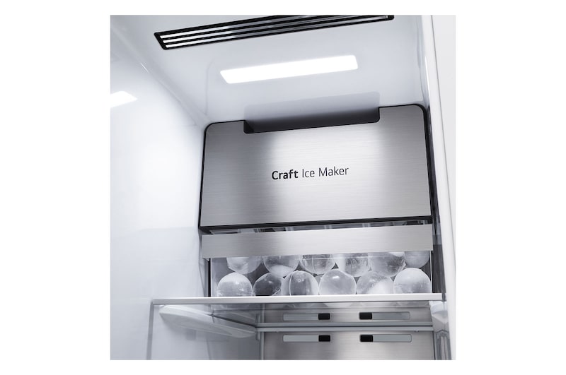 LG Geladeira Smart LG Side by Side InstaView™ Craft Ice™ UVnano™ 598 L Motor Inverter GC-X257CSH1 - 220v, GC-X257CSH1