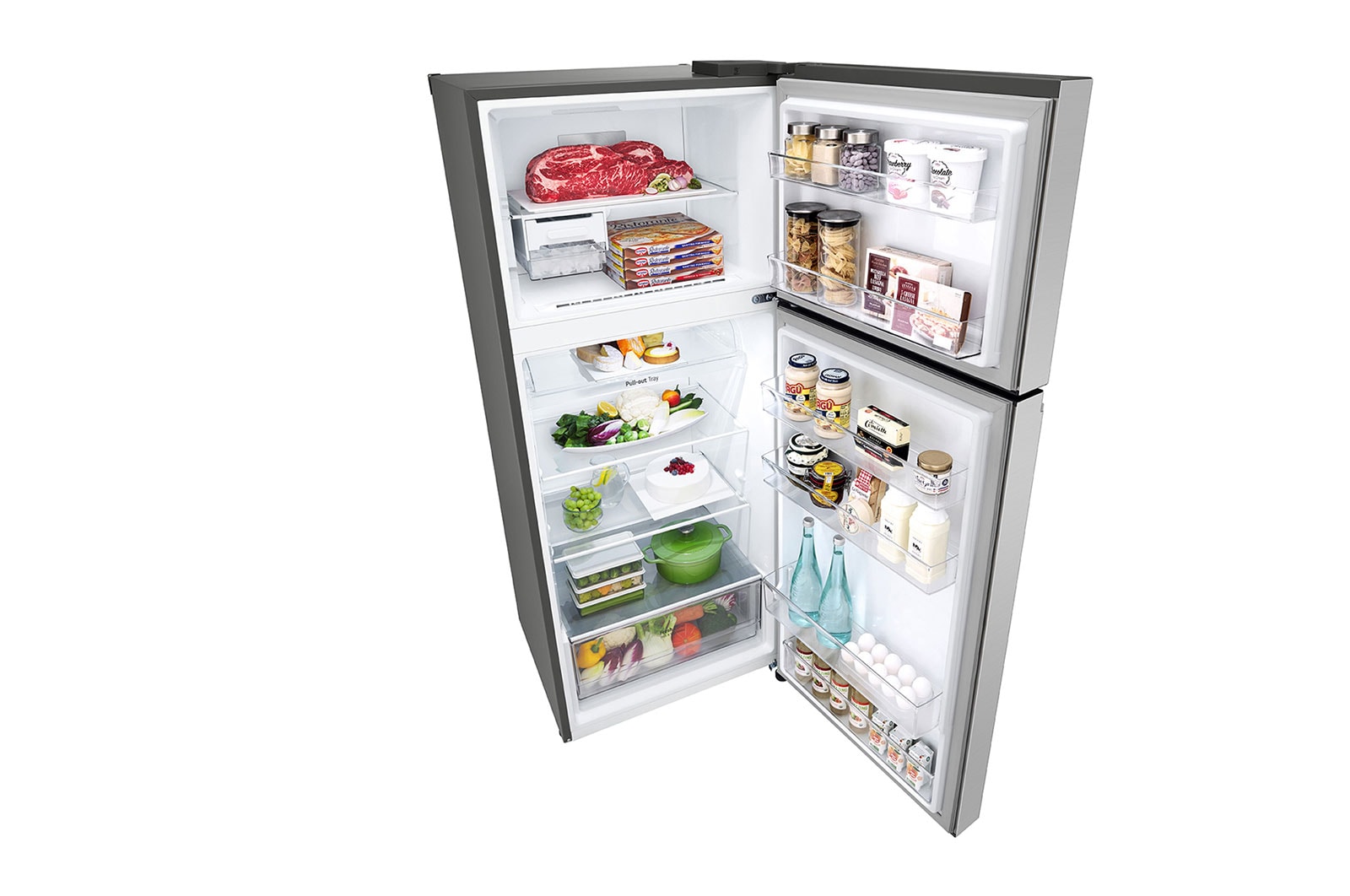 LG Geladeira LG Top Freezer 395 litros - GM402BPL.APZFSBS - Motor Inverter, GM402BPL