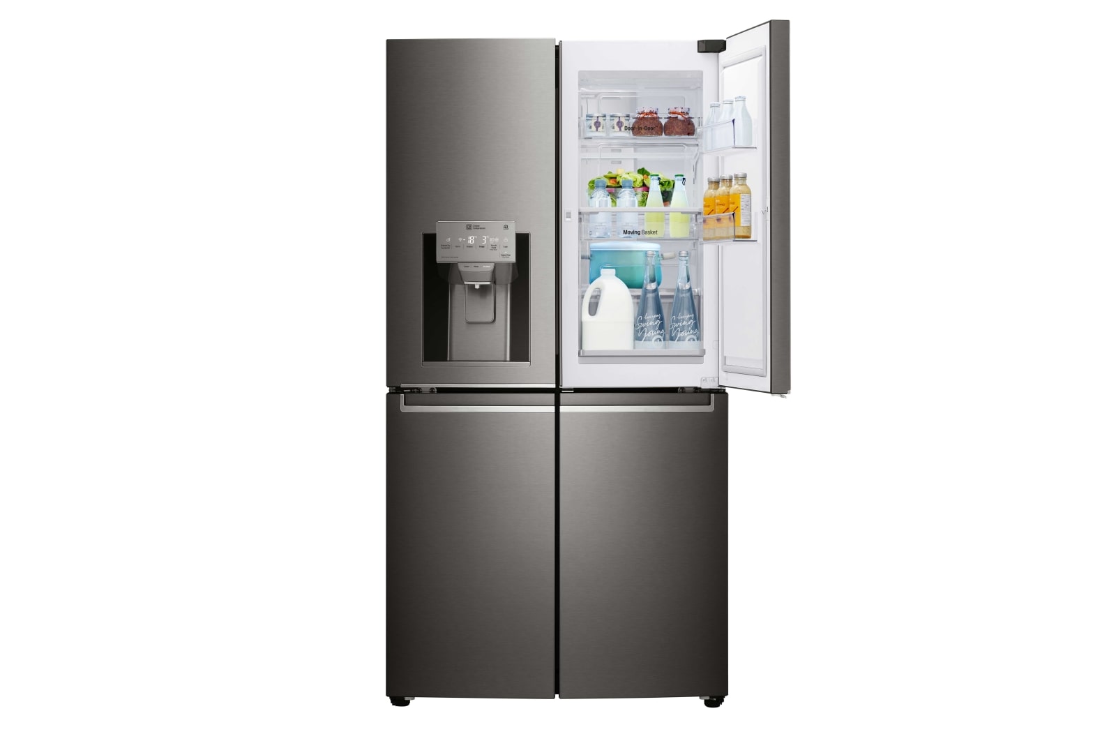 LG Geladeira FrenchDoor Side By Side Inverse 716 litros com Door-in-Door®, GM86SDDB1