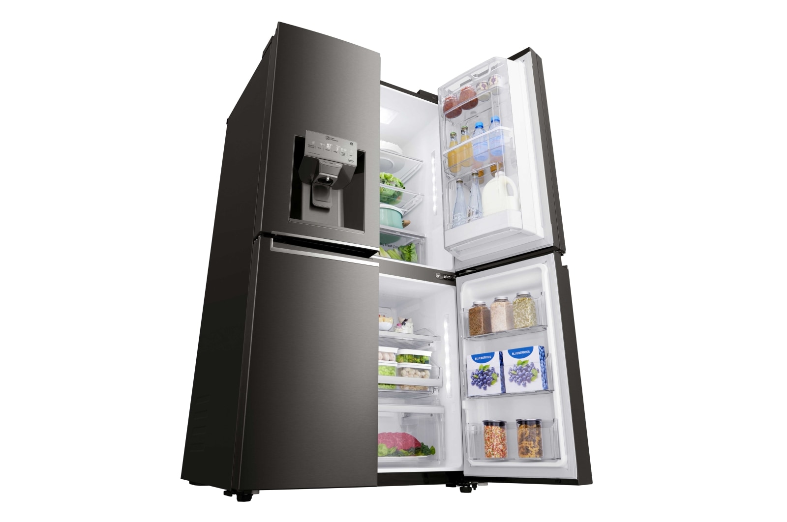 LG Geladeira FrenchDoor Side By Side Inverse 716 litros com Door-in-Door®, GM86SDDB1