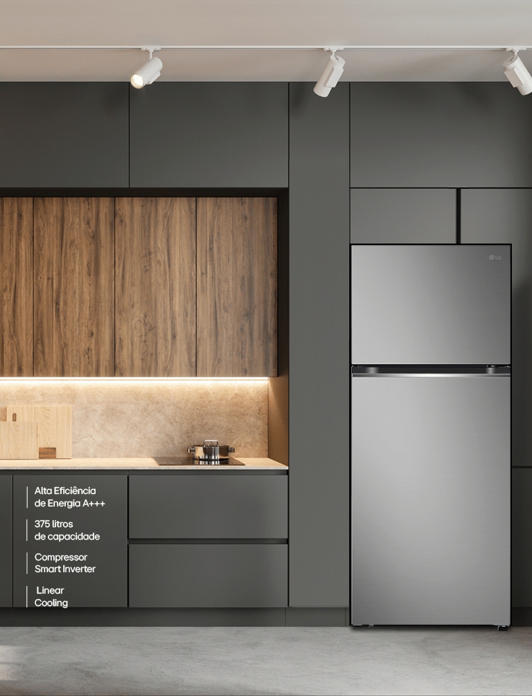 Nova Geladeira Duplex LG 