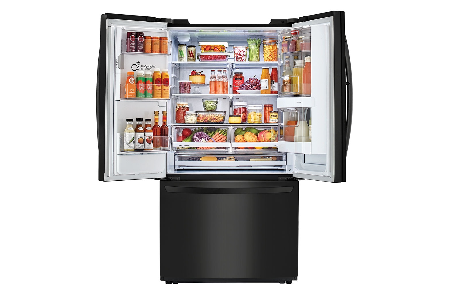 LG Geladeira Smart LG French Door InstaView™ Door-in-Door™ 525 litros - GR-X228NMS1 - Motor Inverter, GR-X228NMS1