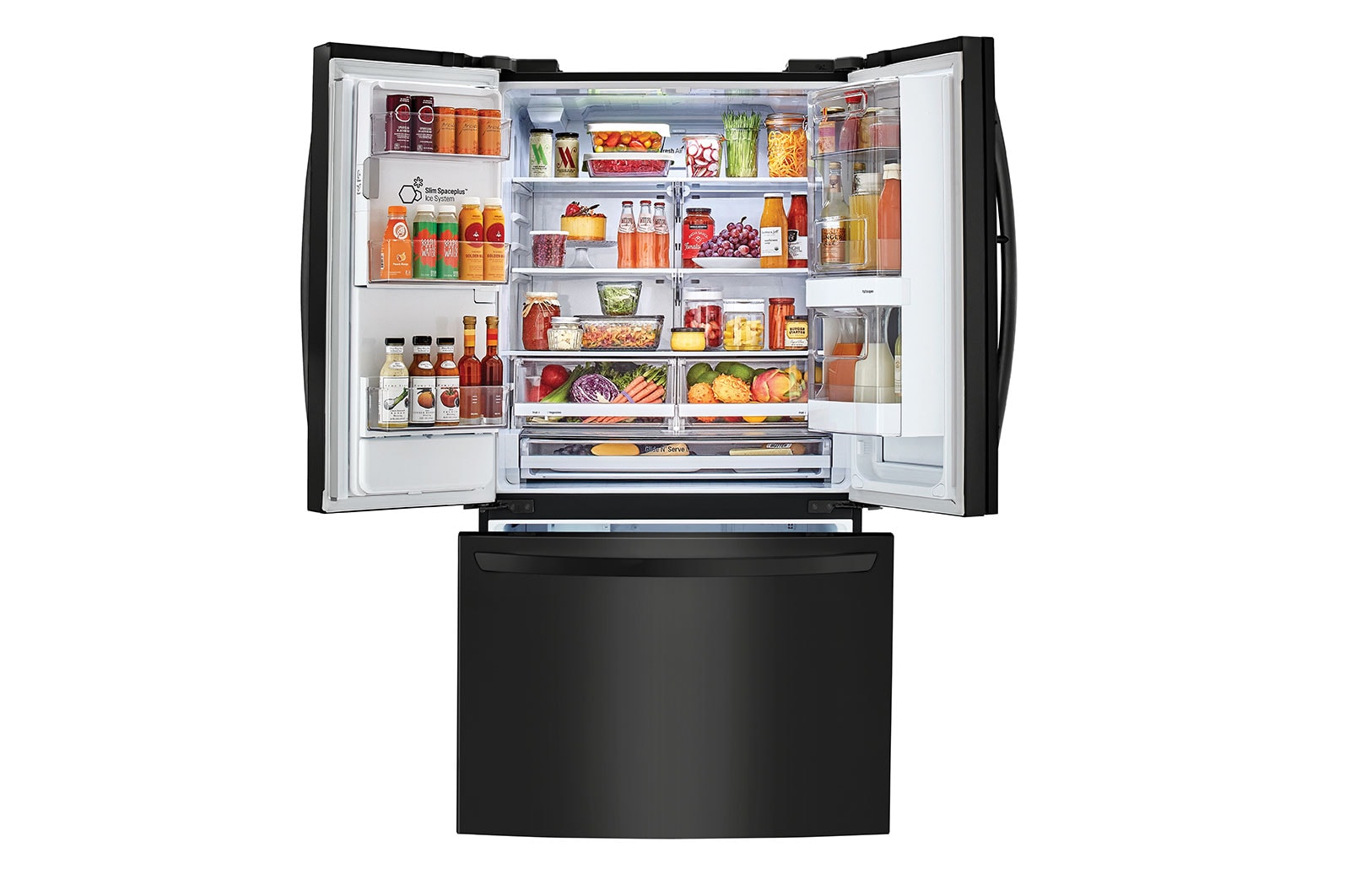 LG Geladeira Smart LG French Door InstaView™ Door-in-Door™ 525 litros - GR-X228NMSM - Motor Inverter, GR-X228NMSM