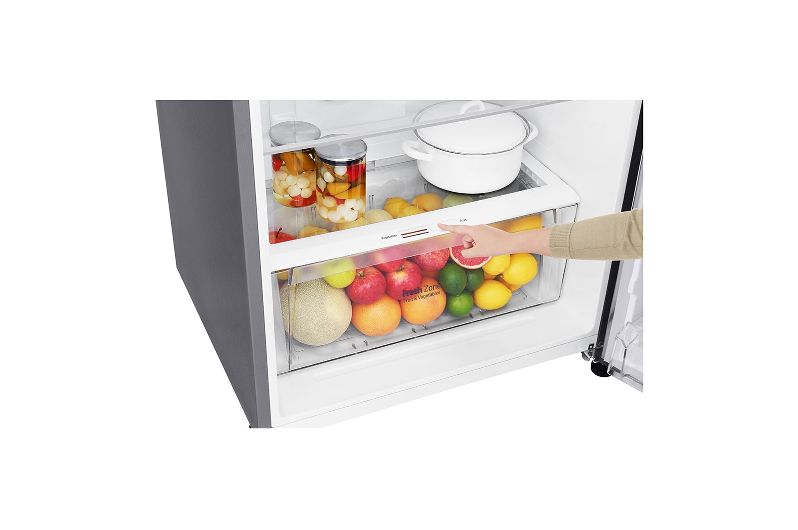 LG Geladeira Duplex Smart Top Freezer 506 litros com Door Cooling+™ e Hygiene Fresh+™, GT51BPP1