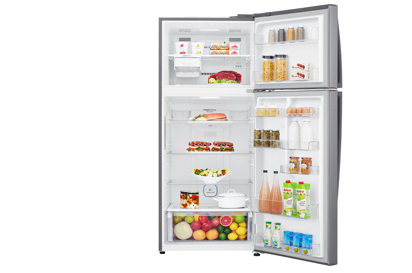 LG Geladeira Smart Top Freezer 506 litros com Door Cooling+™ e Hygiene Fresh+™, GT51BPP