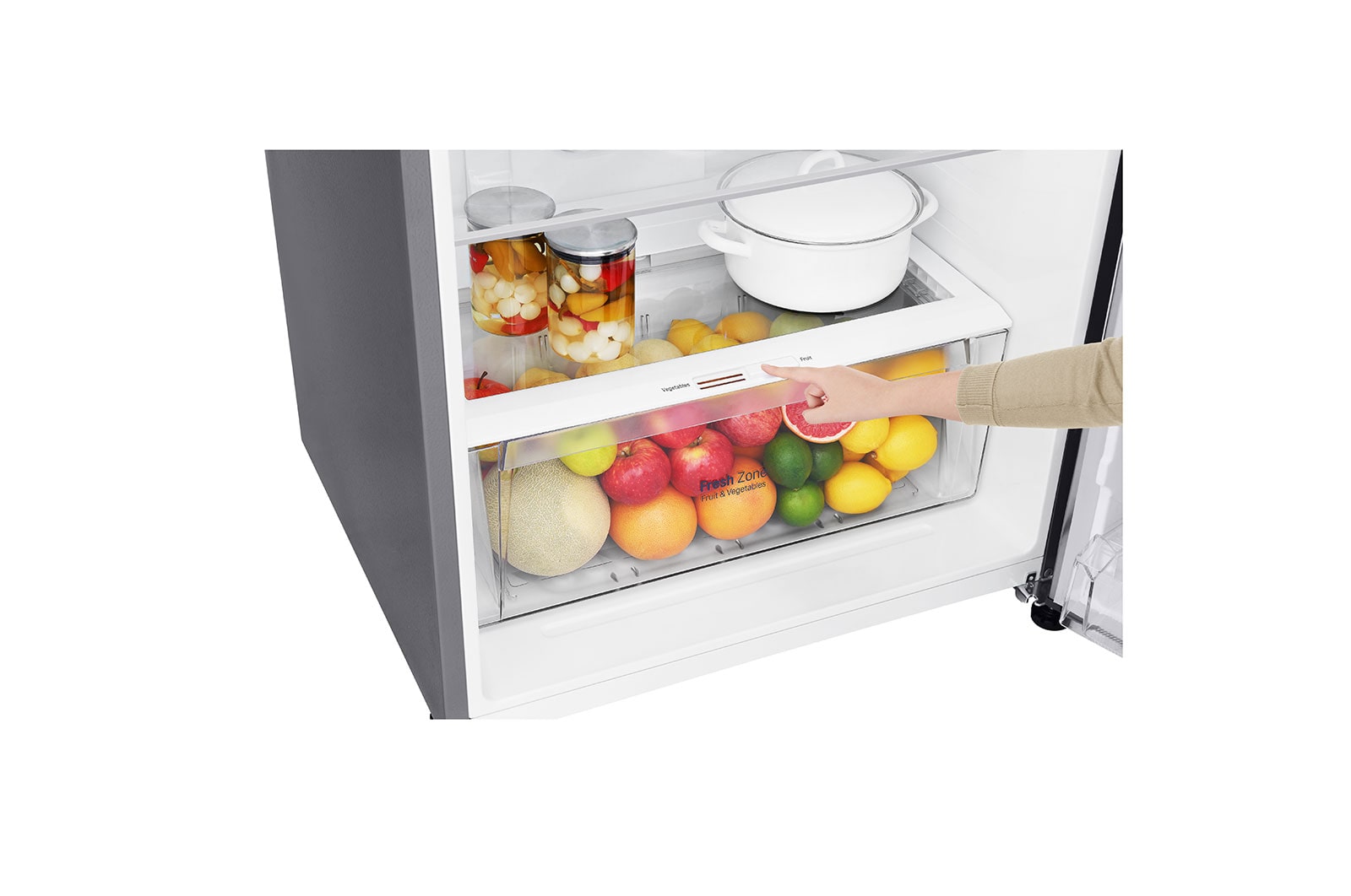 LG Geladeira Smart Top Freezer 506 litros com Door Cooling+™ e Hygiene Fresh+™, GT51BPP