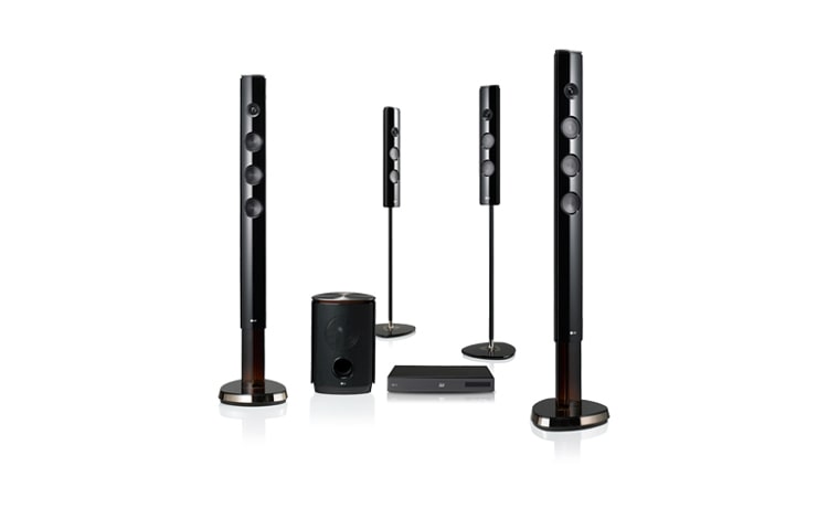 LG Valorize qualquer ambiente com o Home Theater 3D Blu-Ray!, HB966TRW