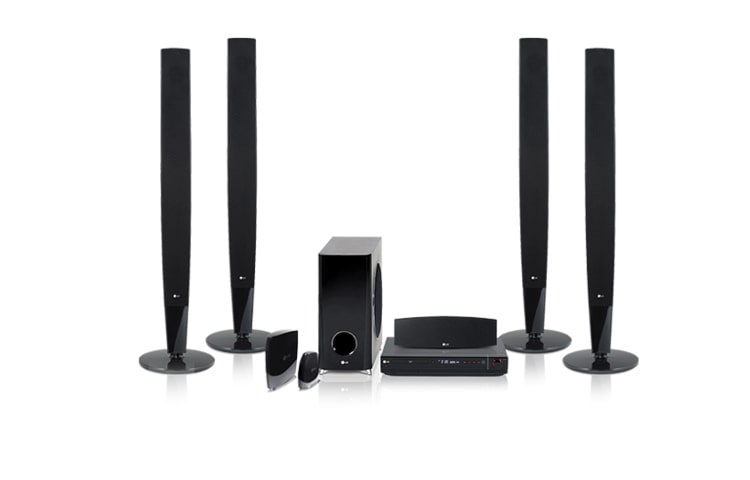 LG Home Theater com sistema wireless e design surpreendente, HT503THW