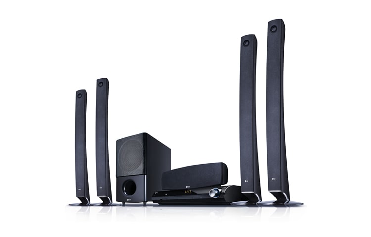 LG Home Theater com sistema wireless, 1000W RMS de potência e tecnologia HDMI., HT904WA