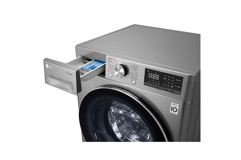 LG Lava e Seca LG VC4 10,5Kg Aço Escovado 127V, CV5010TS4