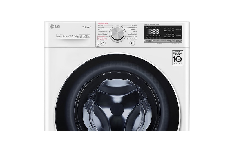 LG Lava e Seca LG VC4 10,5Kg Branco 220V, CV5010WG4A