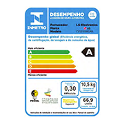 LG Lava e Seca LG VC4 10,5Kg Branco 220V, CV5010WG4A