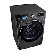 LG Lava e Seca Smart LG VC2 13kg Aço Escovado Preto com Inteligência Artificial AIDD™ - CV9013EC4A  - 220v, CV9013EC4A