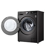 LG Lava e Seca Smart LG VC2 13kg Aço Escovado Preto com Inteligência Artificial AIDD™ - CV9013EC4A  - 220v, CV9013EC4A