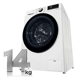 Lava e Seca LG Smart VC2 14kg Branca com Inteligência Artificial AIDD™ (CV9014WC2A) - 220v