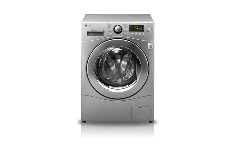 LG Lava & Seca Prime da LG capacidade 8,5 Kg - Cor: Prata. Sistema Front Load, 6 Motion e Sensor Automático de Carga, WD-1485AD5(A)