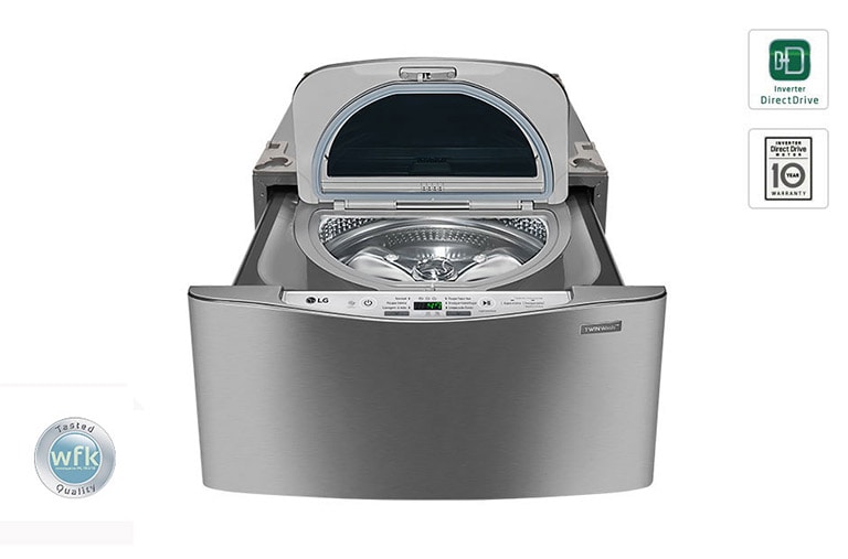 LG Lavadora de Roupas TWINWash Mini 2,5kg 127V com 3 Motion e Smart Diagnosis, WD100CV