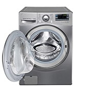 LG Lava & Seca 14kg com Steam e SmartThinQ - Aço Escovado, WD1014RD7