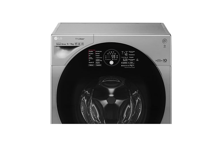 LG Lavadora de Roupas Smart TWINWash Mini 2kg 220V 3 Motion Aço Escovado , WD11VCS6A,WD2100VMA