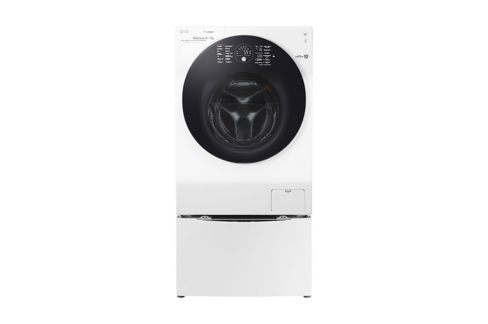 LG Lava e Seca Smart TWINWash 11kg + 2kg com TrueSteam Branca, WD11WCS6,WD2100CW