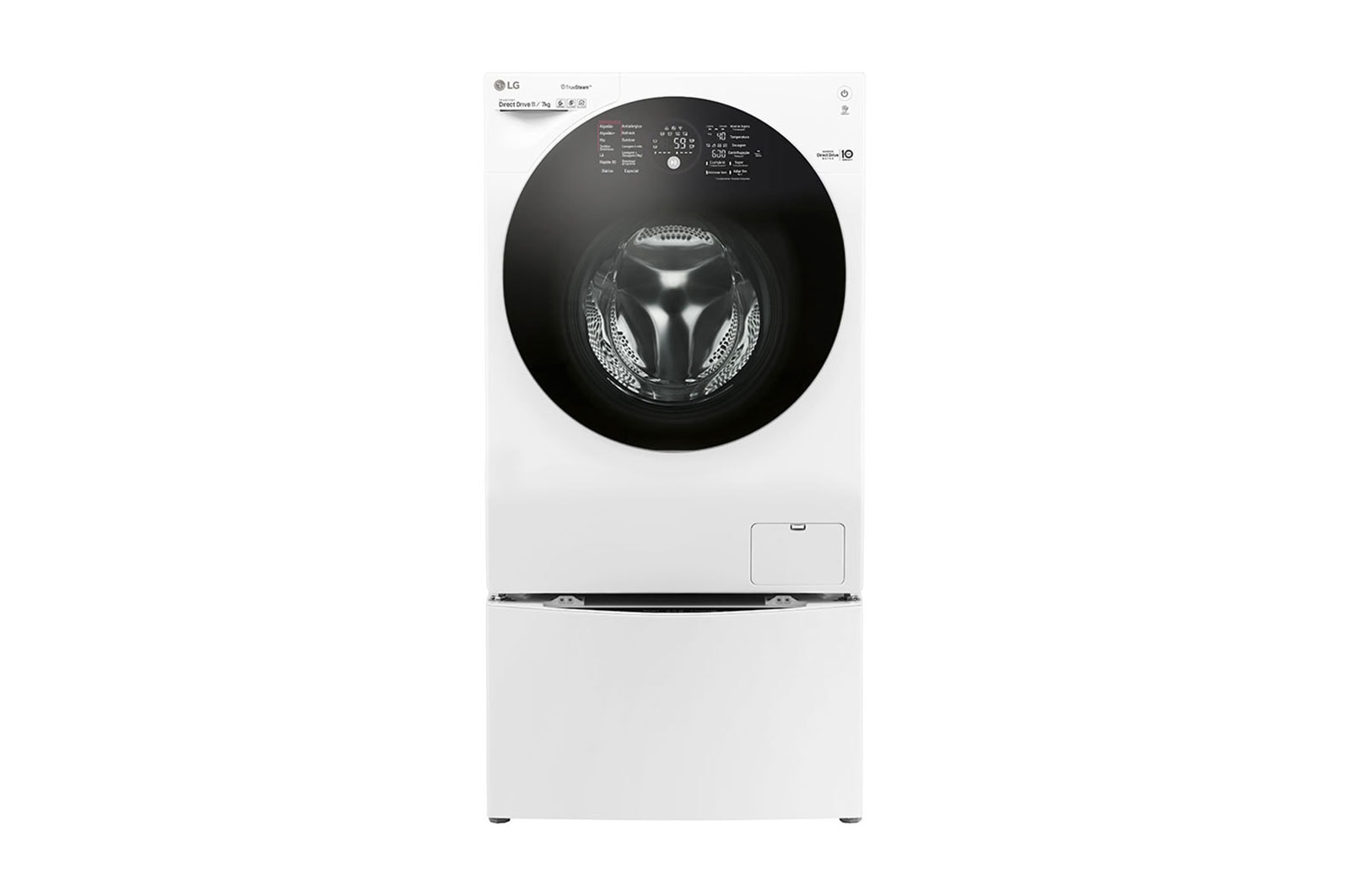 LG Lava e Seca Smart TWINWash 11kg + 2kg com TrueSteam Branca, WD11WCS6,WD2100CW