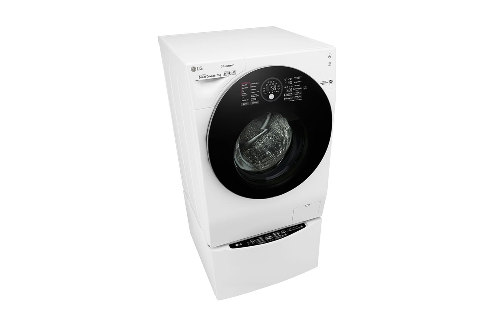 LG Lava e Seca Smart TWINWash 11kg + 2kg com TrueSteam Branca, WD11WCS6,WD2100CW