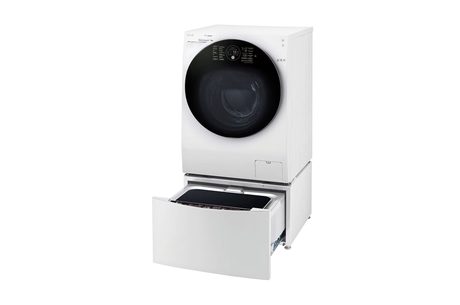 LG Lava e Seca Smart TWINWash 11kg + 2kg com TrueSteam Branca, WD11WCS6,WD2100CW