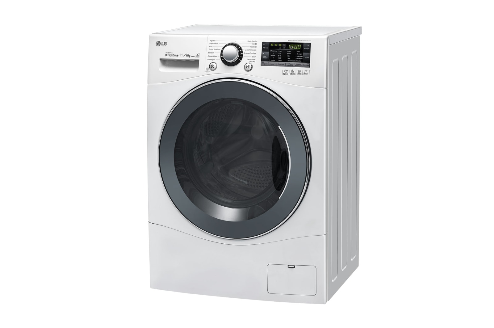 LG Lava & Seca 11kg com 6 Motion DD e Painel Touch – Branca, WD11WP6(A)