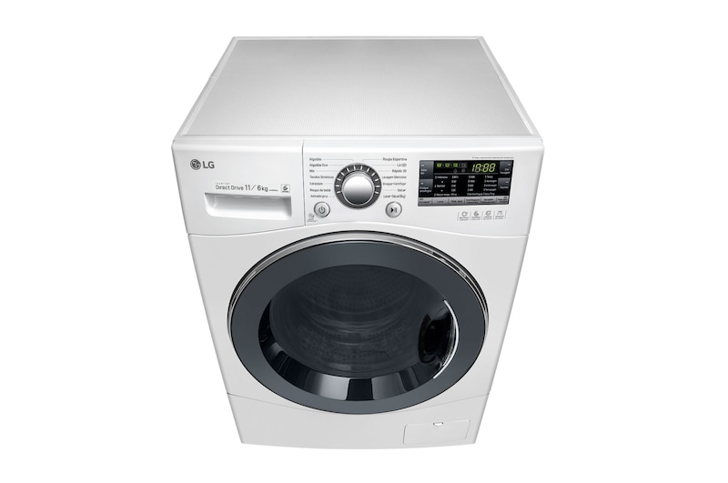 LG Lava & Seca 11kg com 6 Motion DD e Painel Touch – Branca, WD11WP6(A)