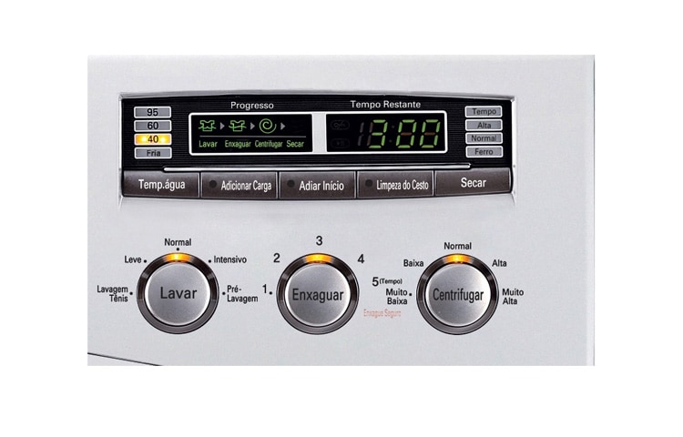 LG Lava e Seca LG Branca 12 Kg. Mais tempo pra você!, WD1252RW(A)