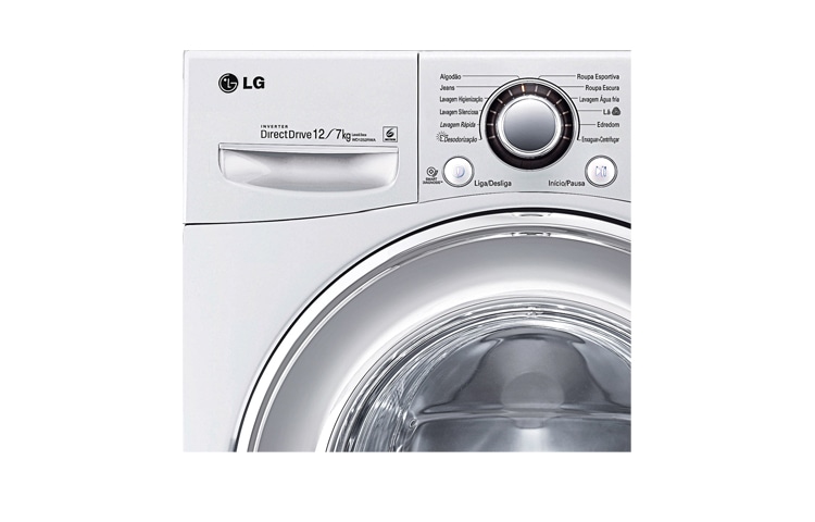 LG Lava e Seca LG Branca 12 Kg. Mais tempo pra você!, WD1252RW(A)
