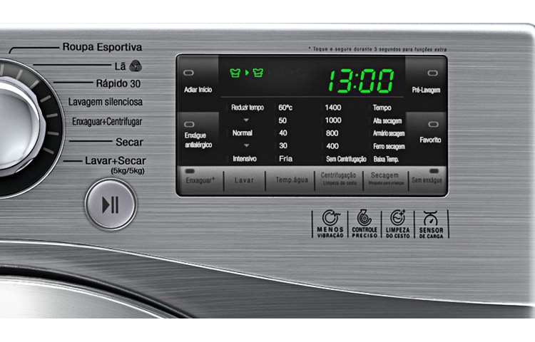 LG Lava e Seca LG 8,5kg. Mais tempo pra você!, WD1485AT(A)7
