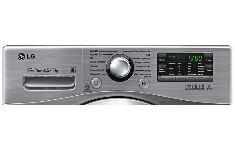 LG Lava e Seca LG 8,5kg. Mais tempo pra você!, WD1485AT(A)7