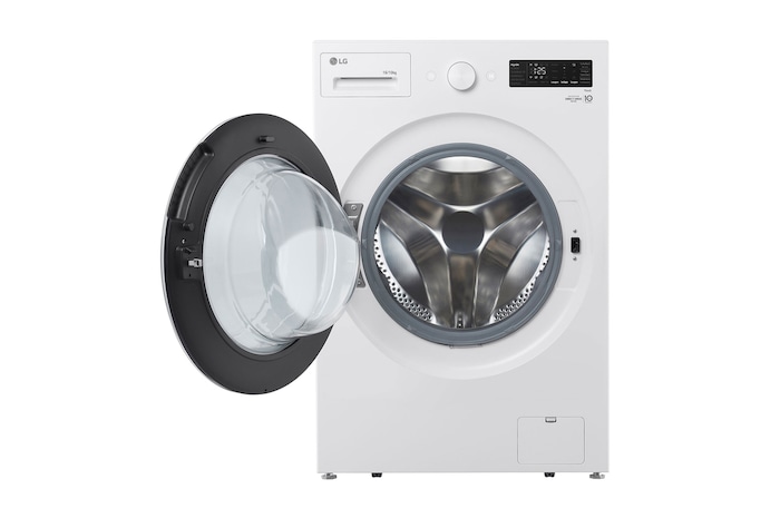 vista frontal aberta