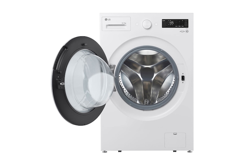 vista frontal aberta