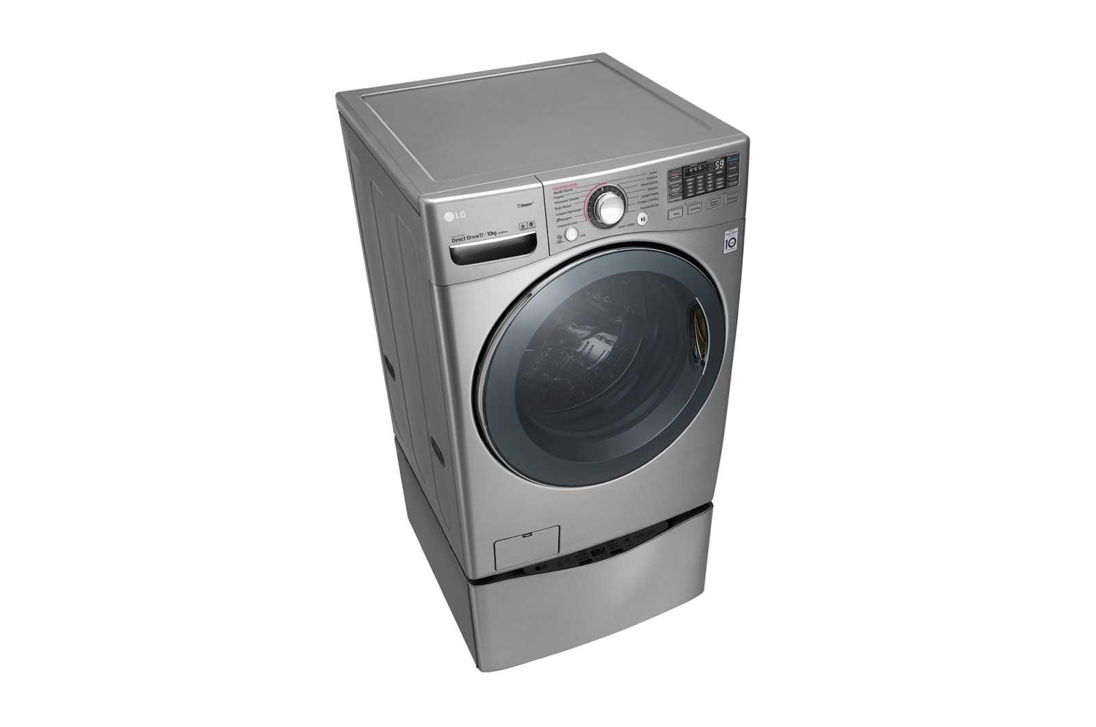 LG Lavadora Lava e Seca Smart Inverter 17kg 127V Inox com 6 movimentos, WD17VVS6