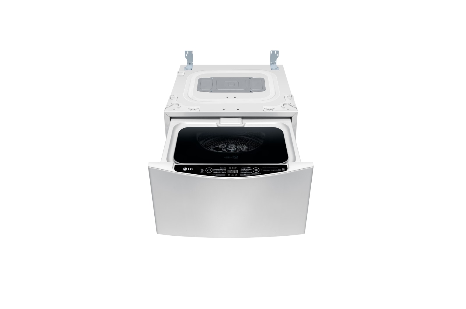 LG Lavadora Smart TWINWash Mini 2kg 127V com 3 Motion Branca, WD2100CW
