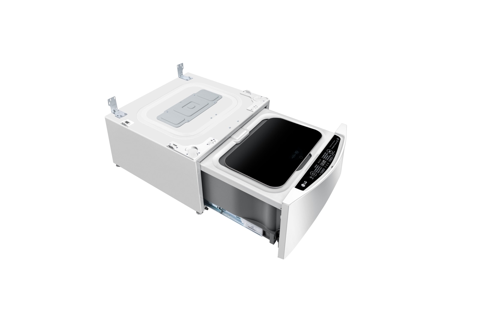 LG Lavadora Smart TWINWash Mini 2kg 127V com 3 Motion Branca, WD2100CW