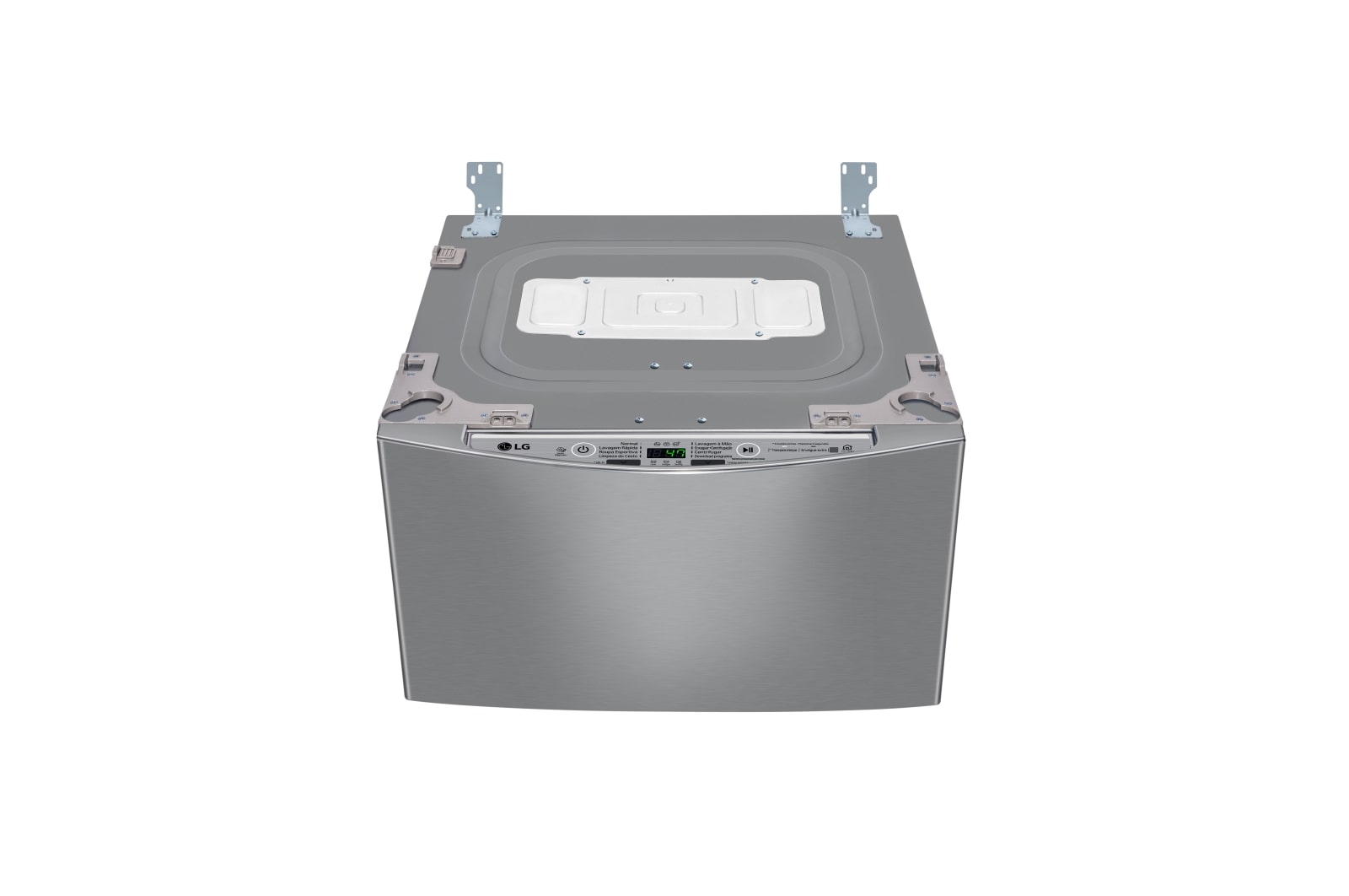 LG Lavadora de Roupas Smart TWINWash Mini 2kg 127V 3 Motion Aço Escovado, WD2100VM