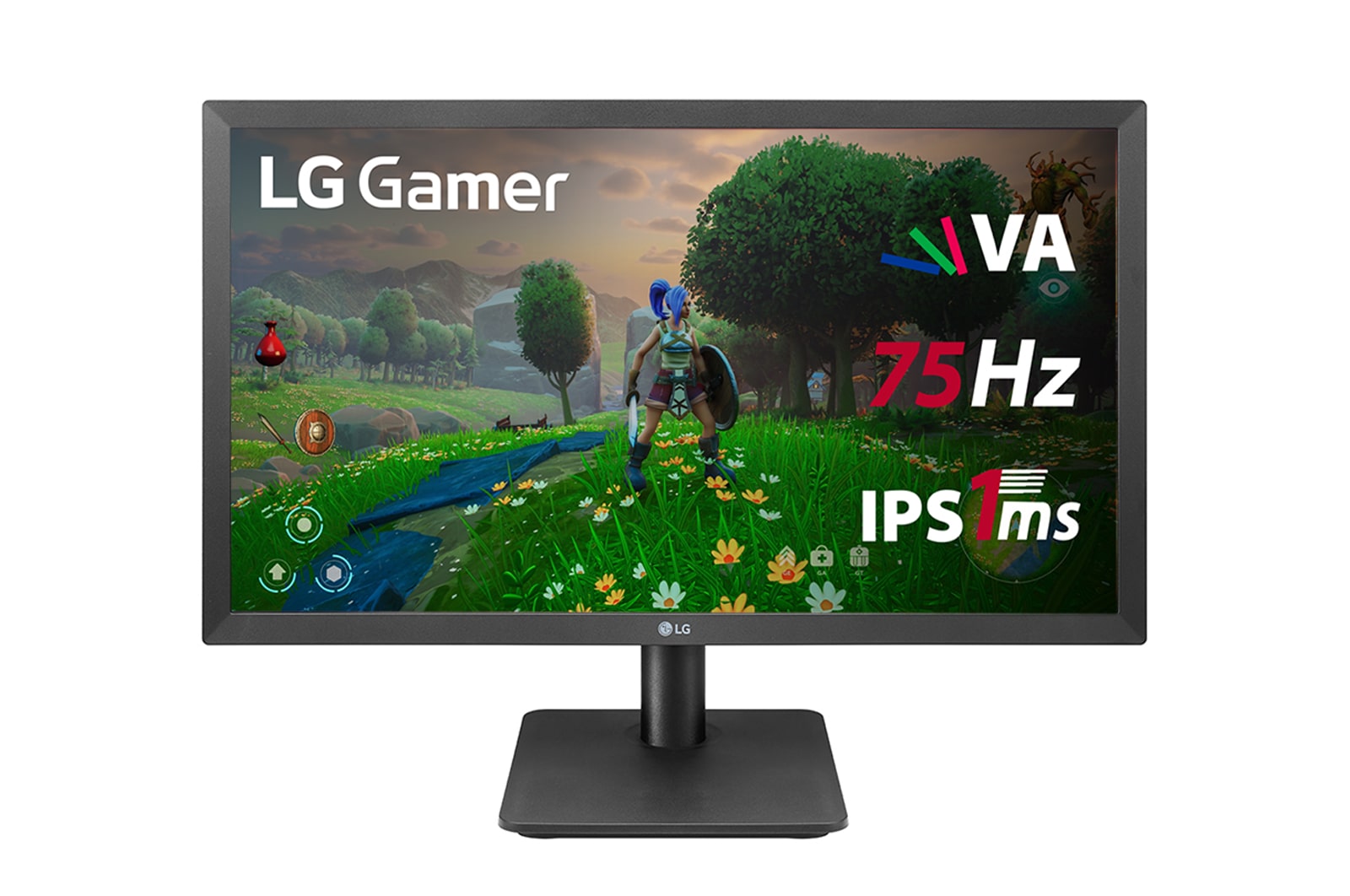 LG Monitor Gamer LG 21,5'' VA Full HD 1920x1080 75Hz 5ms (GtG) HDMI AMD FreeSync 22MP410-B, 22MP410-B