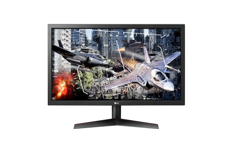 LG Monitor Gamer LG 24" LED Full HD 144Hz 1ms MBR, 24GL600F-B