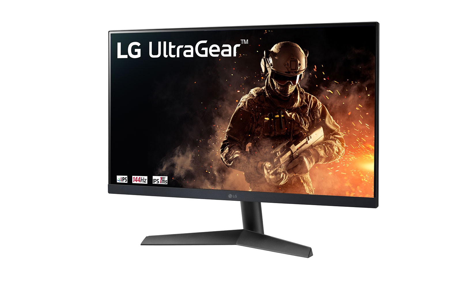 LG Monitor Gamer LG UltraGear 24" IPS Full HD 1920 x 1080 144Hz 1ms (GtG) HDMI HDR10 AMD FreeSync 24GN60R-B, 24GN60R-B