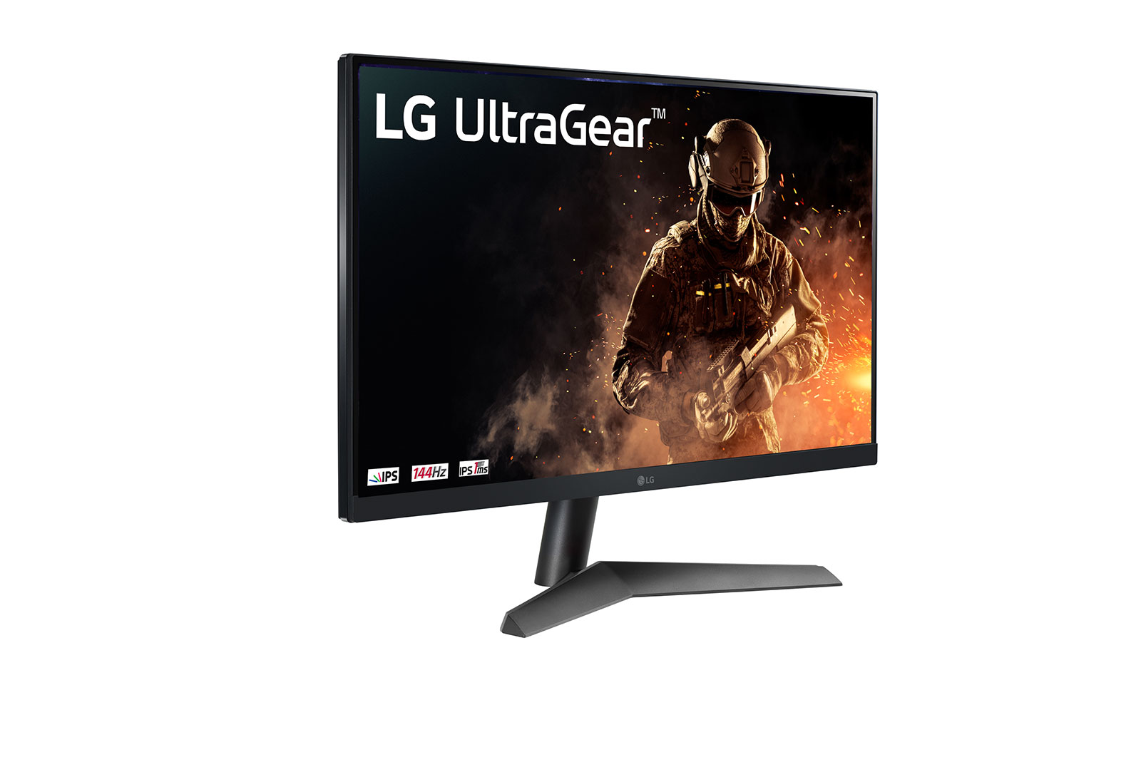 LG Monitor Gamer LG UltraGear 24" IPS Full HD 1920 x 1080 144Hz 1ms (GtG) HDMI HDR10 AMD FreeSync 24GN60R-B, 24GN60R-B