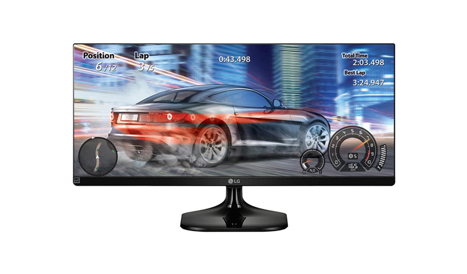 LG 25" LG 21:9 UltraWide™ Full HD IPS Monitor 25UM58, 25UM58-P
